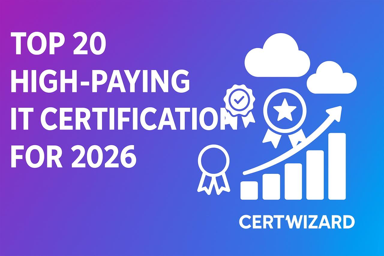 The 20 Highest-Paying & Most Valuable IT Certifications in 2026